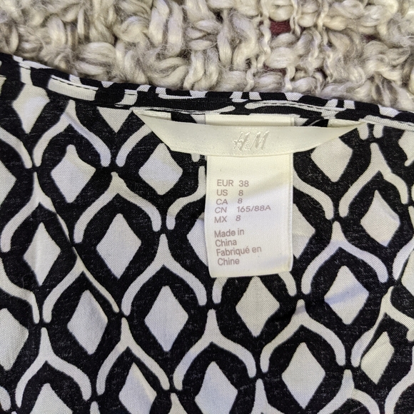 Mod flounce a line 3/4 length sleeve dress - Picture 5 of 6